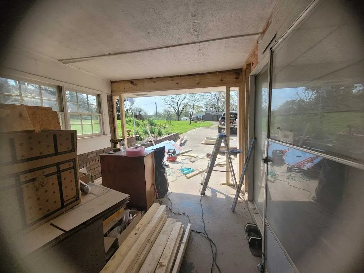 Air movers and dehumidifier for Water Mitigation Services in Claremore